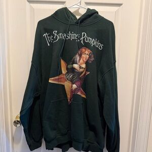 The Smashing Pumpkins Green Hoodie